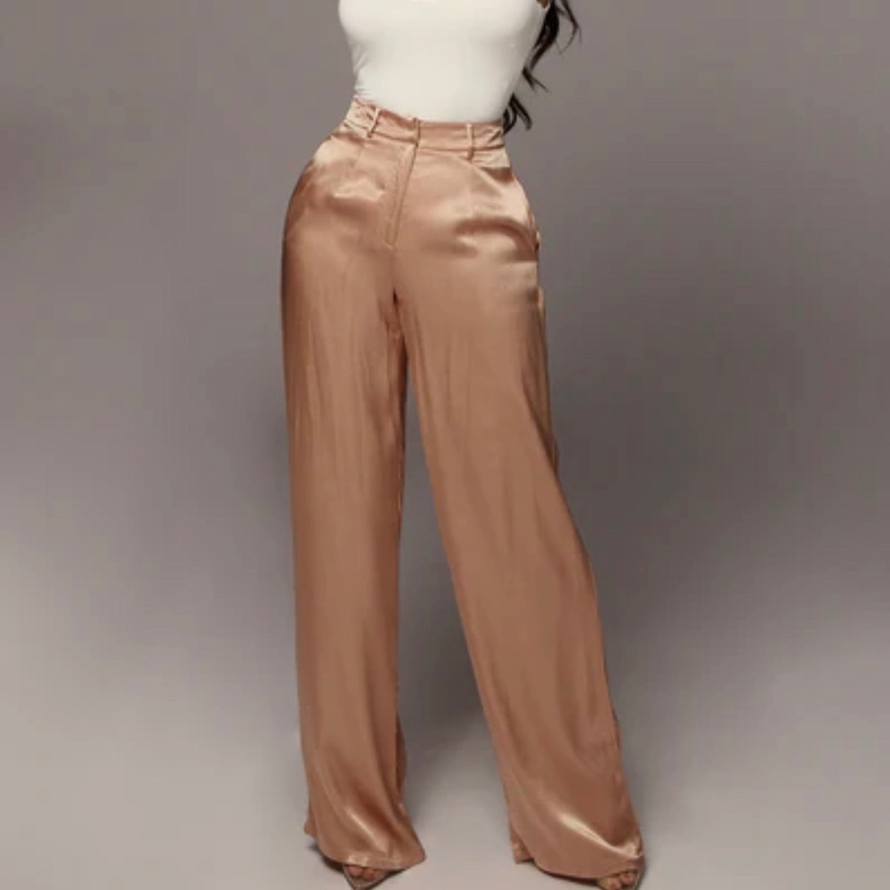 Silk pants .. size medium